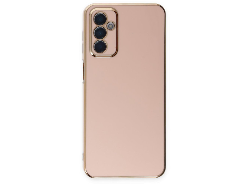 Newface Samsung Galaxy M23 Kılıf Volet Silikon - Pembe