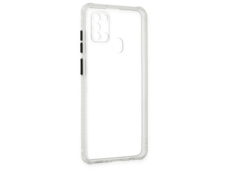 Newface Samsung Galaxy M31 Kılıf Miami Şeffaf Silikon - Şeffaf