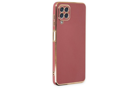 Newface Samsung Galaxy M32 Kılıf Volet Silikon - Kırmızı