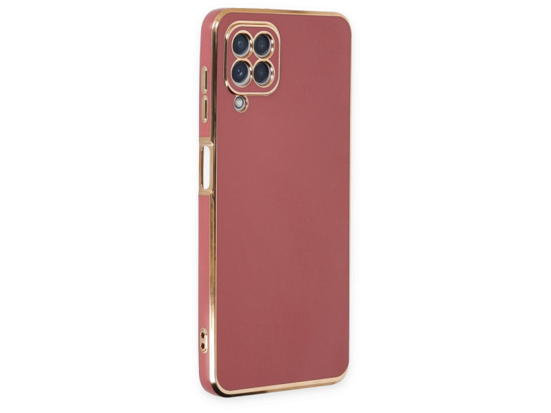 Newface Samsung Galaxy M32 Kılıf Volet Silikon - Kırmızı