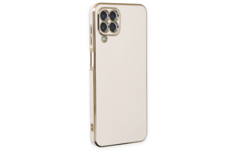 Newface Samsung Galaxy M33 Kılıf Volet Silikon - Beyaz