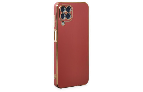 Newface Samsung Galaxy M33 Kılıf Volet Silikon - Kırmızı