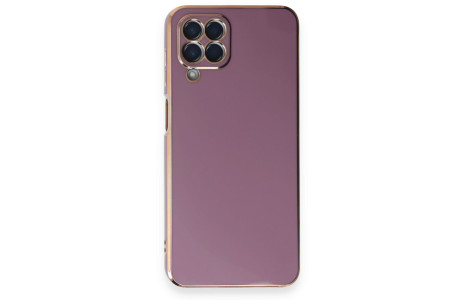 Newface Samsung Galaxy M33 Kılıf Volet Silikon - Mor