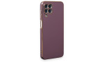 Newface Samsung Galaxy M33 Kılıf Volet Silikon - Mor