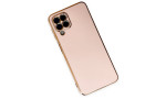 Newface Samsung Galaxy M33 Kılıf Volet Silikon - Pembe
