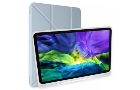 Newface iPad 9.7 (2018) Kılıf Kalemlikli Mars Tablet Kılıfı - Mavi