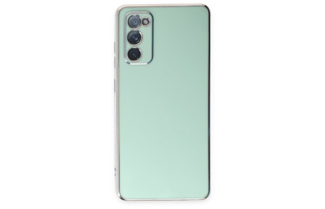 Newface Samsung Galaxy S20 FE Kılıf Volet Silikon - Açık Yeşil
