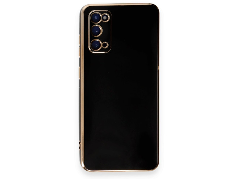 Newface Samsung Galaxy S20 Kılıf Volet Silikon - Siyah