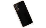 Newface Samsung Galaxy S20 Kılıf Volet Silikon - Siyah