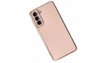 Newface Samsung Galaxy S21 Kılıf Volet Silikon - Pembe