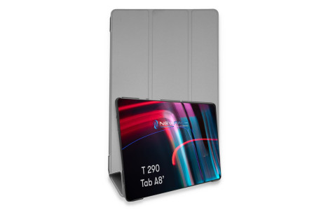 Newface Samsung Galaxy T290 Tab A 8 Kılıf Tablet Smart Kılıf - Gri