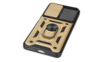Newface Xiaomi Mi 11T Pro Kılıf Pars Lens Yüzüklü Silikon - Gold