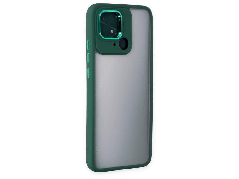 Newface Xiaomi Poco C40 Kılıf Dora Kapak - Haki Yeşil