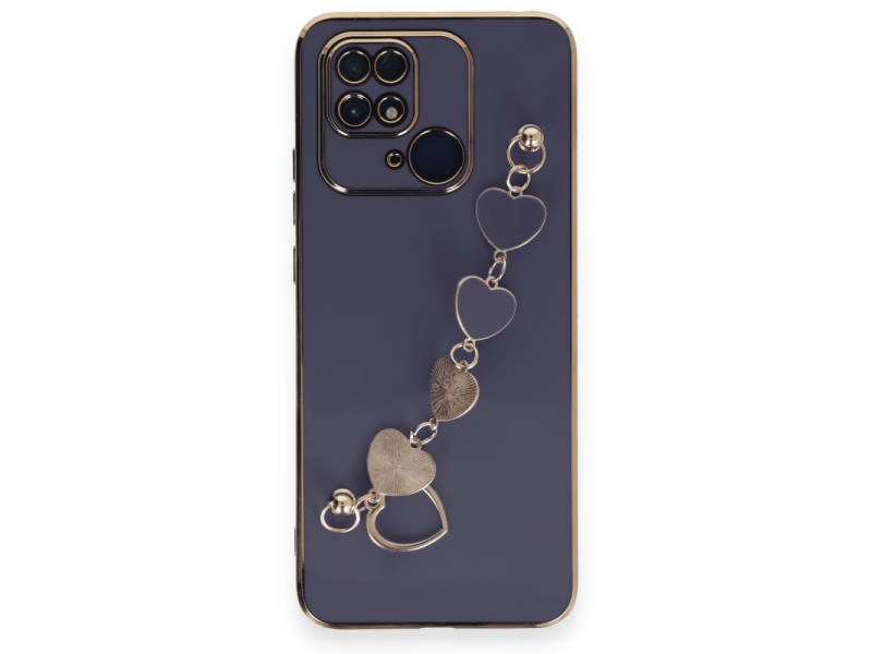 Newface Xiaomi Poco C40 Kılıf Esila Silikon - Gri