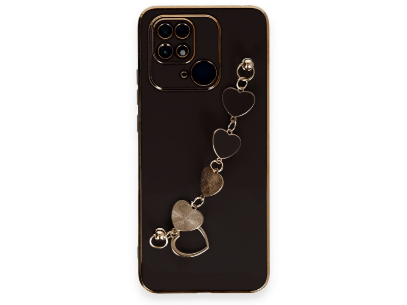 Newface Xiaomi Poco C40 Kılıf Esila Silikon - Siyah