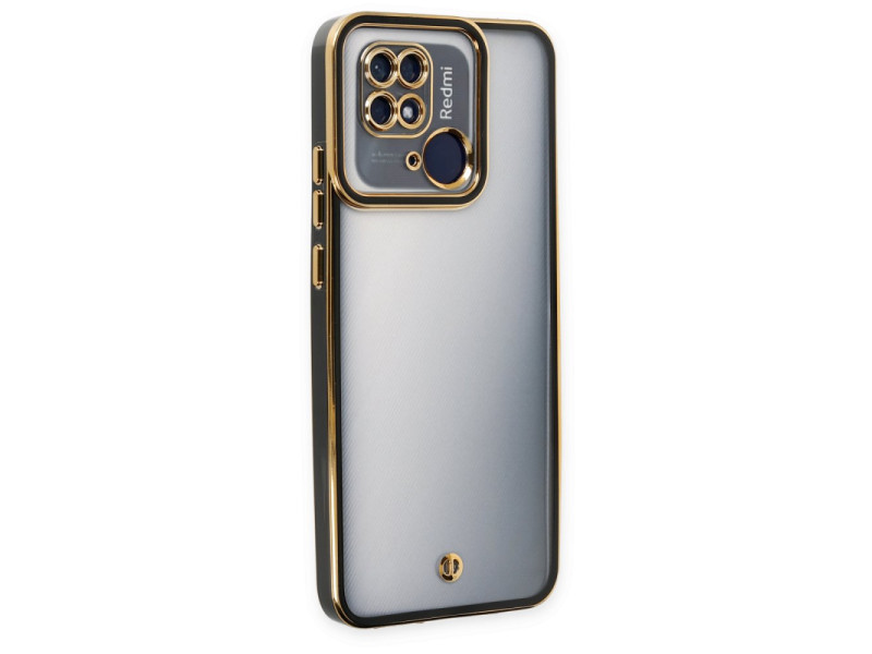 Newface Xiaomi Poco C40 Kılıf Liva Lens Silikon - Siyah