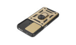 Newface Xiaomi Poco M4 Pro 4G Kılıf Pars Lens Yüzüklü Silikon - Gold