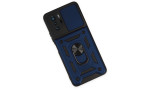 Newface Xiaomi Poco X3 GT Kılıf Pars Lens Yüzüklü Silikon - Lacivert
