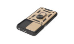 Newface Xiaomi Redmi 10 2022 Kılıf Pars Lens Yüzüklü Silikon - Gold