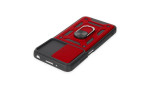 Newface Xiaomi Redmi 10 2022 Kılıf Pars Lens Yüzüklü Silikon - Kırmızı
