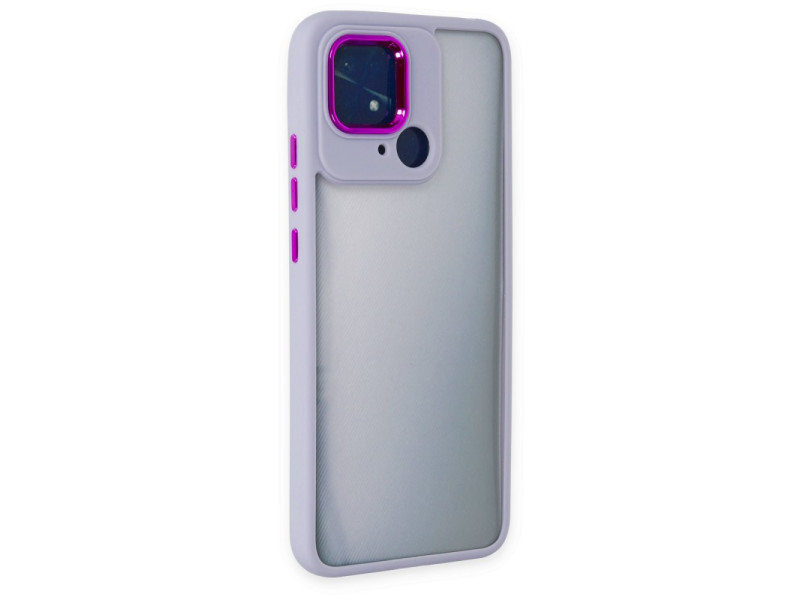 Newface Xiaomi Redmi 10C Kılıf Dora Kapak - Lila