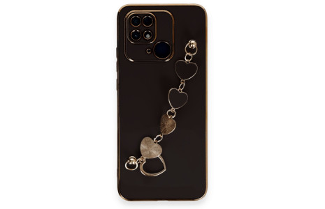 Newface Xiaomi Redmi 10C Kılıf Esila Silikon - Siyah