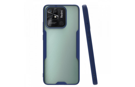 Newface Xiaomi Poco C40 Kılıf Platin Silikon - Lacivert