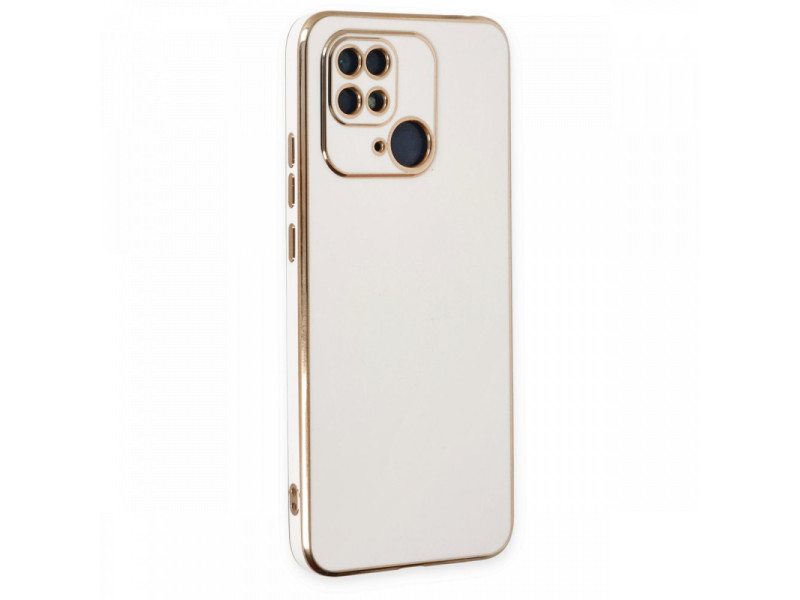 Newface Xiaomi Poco C40 Kılıf Volet Silikon - Beyaz