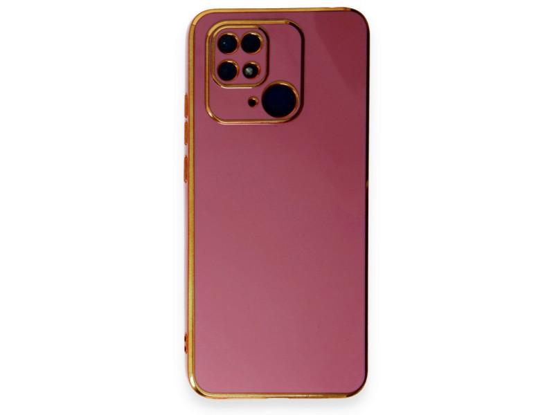 Newface Xiaomi Redmi 10C Kılıf Volet Silikon - Kırmızı