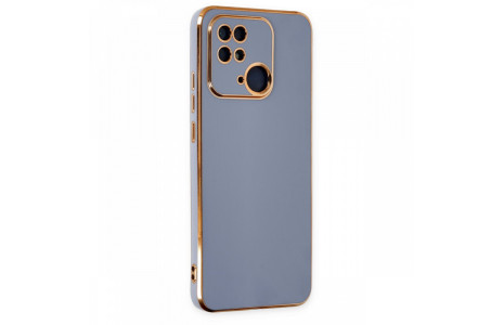 Newface Xiaomi Poco C40 Kılıf Volet Silikon - Mavi