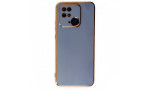 Newface Xiaomi Poco C40 Kılıf Volet Silikon - Mavi