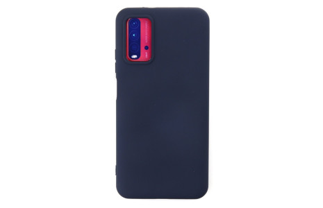 Newface Xiaomi Redmi 9T Kılıf Nano içi Kadife Silikon - Lacivert