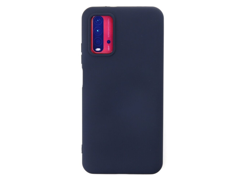 Newface Xiaomi Redmi 9T Kılıf Nano içi Kadife Silikon - Lacivert