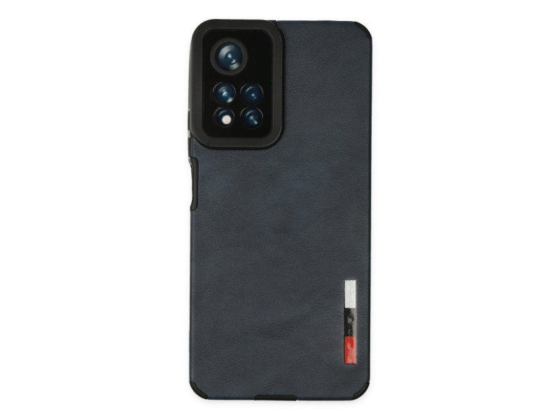 Newface Xiaomi Redmi Note 11 Pro Plus 5G Kılıf Loop Deri Silikon - Lacivert
