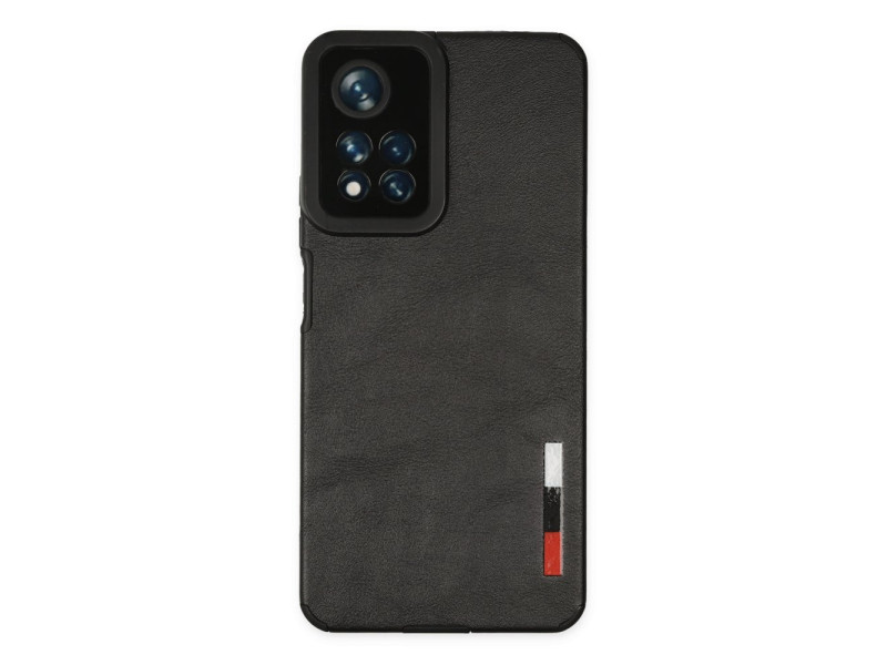 Newface Xiaomi Redmi Note 11 Pro Plus 5G Kılıf Loop Deri Silikon - Siyah