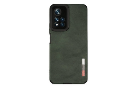Newface Xiaomi Redmi Note 11 Pro Plus 5G Kılıf Loop Deri Silikon - Yeşil