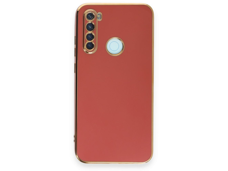 Newface Xiaomi Redmi Note 8 Kılıf Volet Silikon - Kırmızı