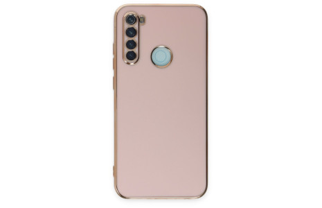 Newface Xiaomi Redmi Note 8 Kılıf Volet Silikon - Pembe
