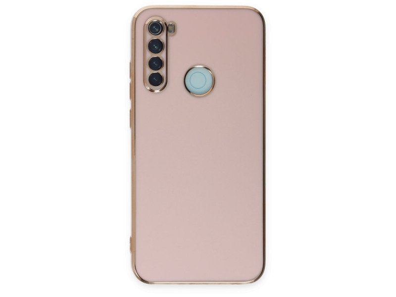 Newface Xiaomi Redmi Note 8 Kılıf Volet Silikon - Pembe
