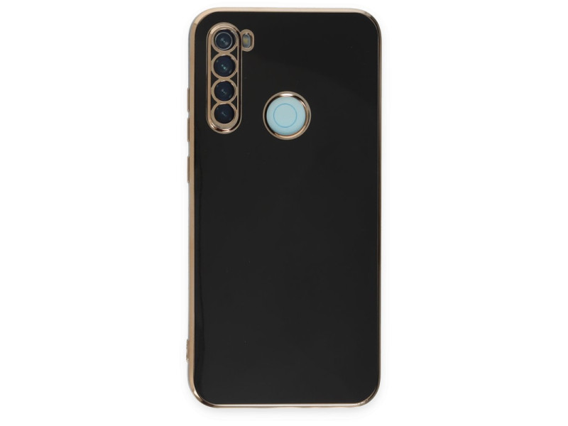 Newface Xiaomi Redmi Note 8 Kılıf Volet Silikon - Siyah