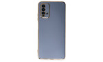 Newface Xiaomi Redmi Note 9 4G Kılıf Volet Silikon - Mavi