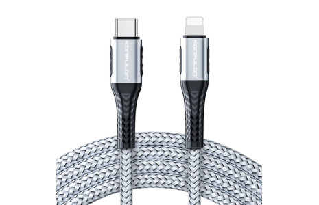 Konfulon DC35 Type-C to Lightning Kablo 1MT - Gri