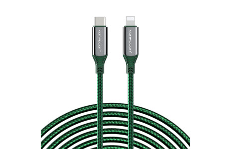 Konfulon DC35 Type-C to Lightning Kablo 1MT - Yeşil
