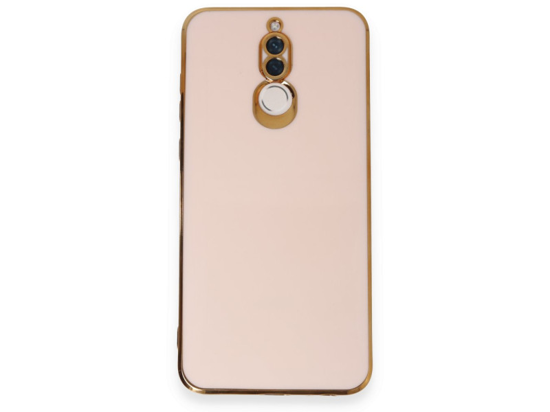 Newface Huawei Mate 10 Lite Kılıf Volet Silikon - Pembe