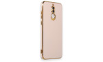 Newface Huawei Mate 10 Lite Kılıf Volet Silikon - Pembe
