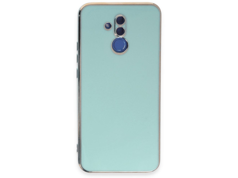 Newface Huawei Mate 20 Lite Kılıf Volet Silikon - Açık Yeşil
