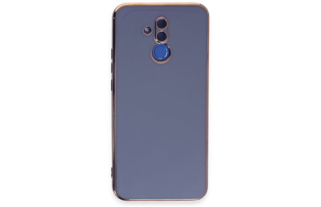Newface Huawei Mate 20 Lite Kılıf Volet Silikon - Mavi