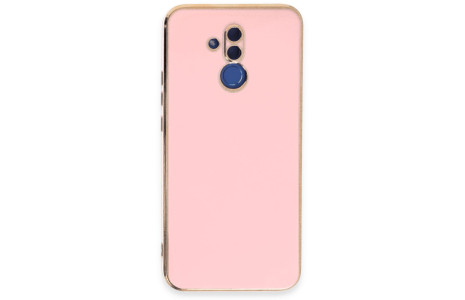 Newface Huawei Mate 20 Lite Kılıf Volet Silikon - Pembe