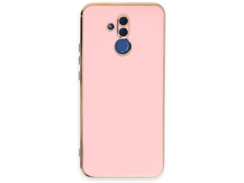 Newface Huawei Mate 20 Lite Kılıf Volet Silikon - Pembe