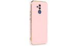 Newface Huawei Mate 20 Lite Kılıf Volet Silikon - Pembe